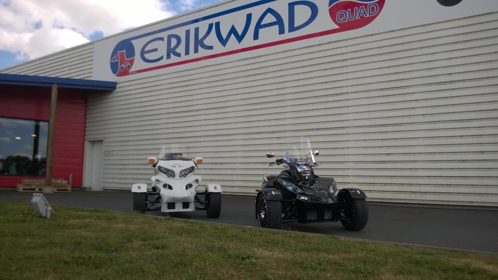 les Sturgis trike chez erikwad