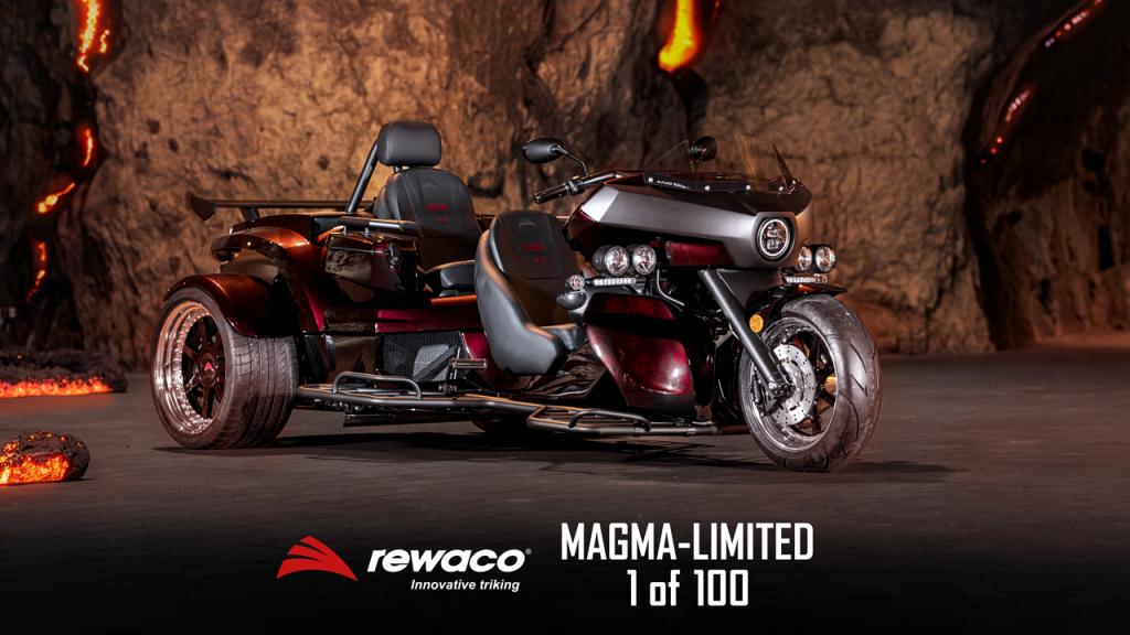 TRIKE REWACO PURE 3 TOURING MAGMA dition Limite